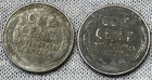 #3P:New Low $ Set of 2 1943D Rare Steel Lincoln Wheat Cent-You Grade-Bid Now — photo 2