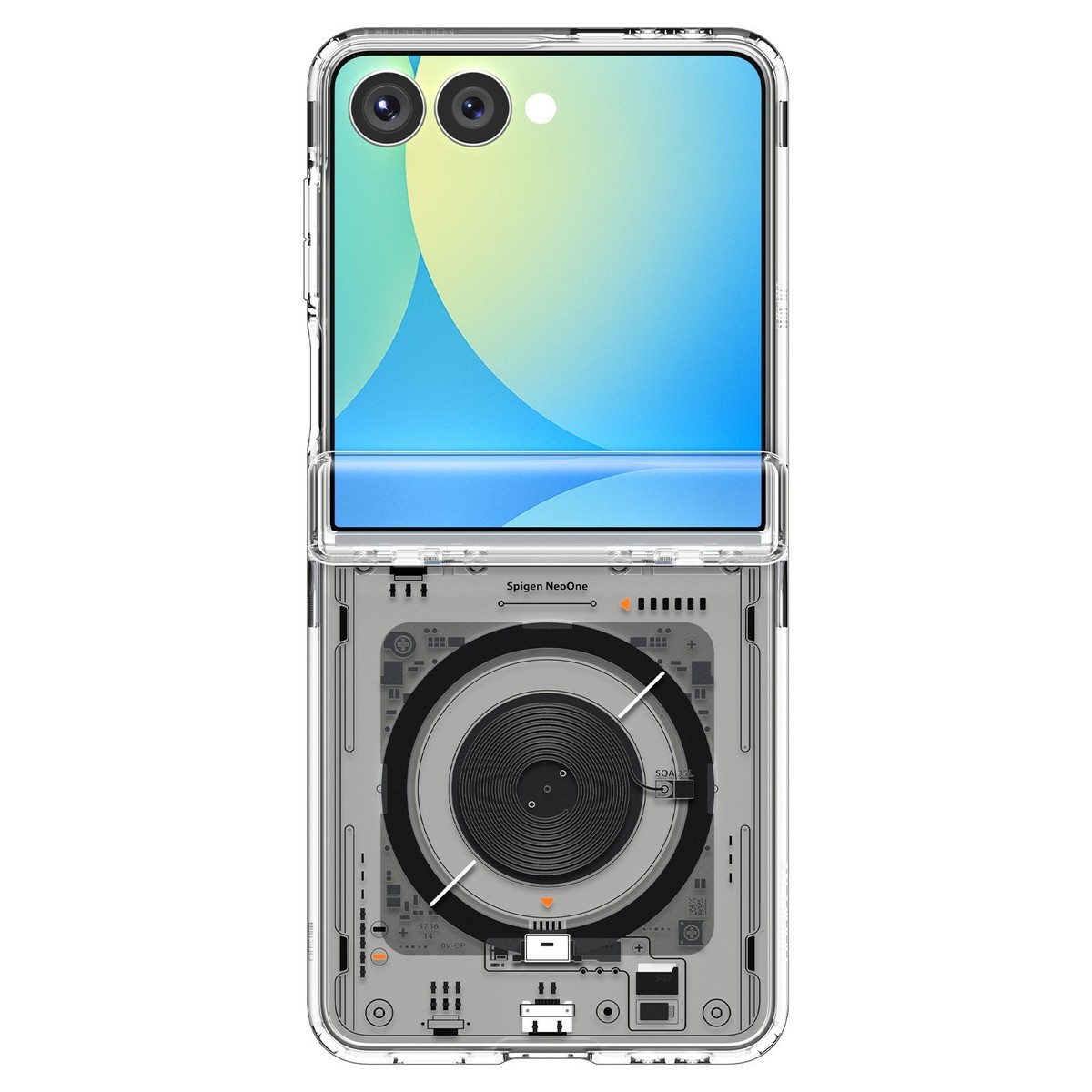 For Galaxy Z Flip 7 | Spigen [ Ultra Hybrid Pro Neo One ] Mag Fit