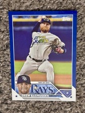 2023 Topps Series 2 - Drew Rasmussen #449 Royal Blue - Tampa Bay Rays