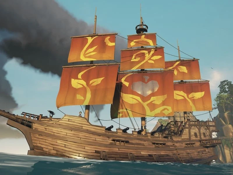 Sea of Thieves | Sails of Sharing | Limited Edition Promo Accessory Item RARE - Image 2 of 2