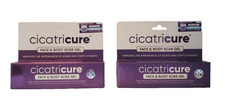 Pack of 2 Cicatricure Face  Body Scar Gel, 1 Oz, Lot No. 4342000301