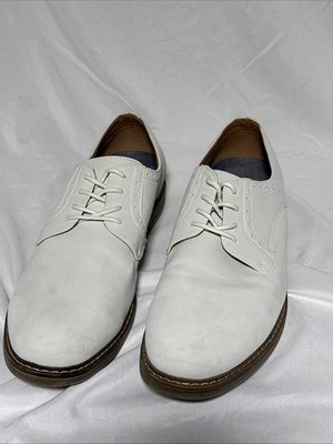 IZOD Men s Chad Lace-up Oxford Dress Shoes Size 13M Chalk Color Country Club