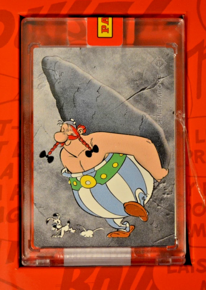 Panini Asterix Sine Tempore 2025 TC - Lapis Stone Card Obelix /1000 Steinkarte