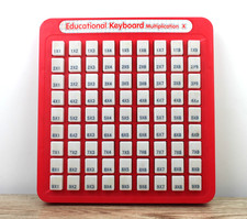 Press  See Magic Math Multiplication Educational Keyboard Homeschool Tool Toy