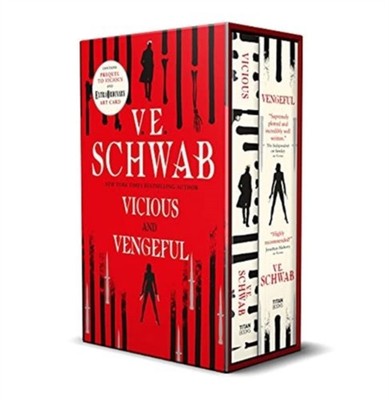 Vicious/Vengeful slipcase by V E Schwab 9781789099744