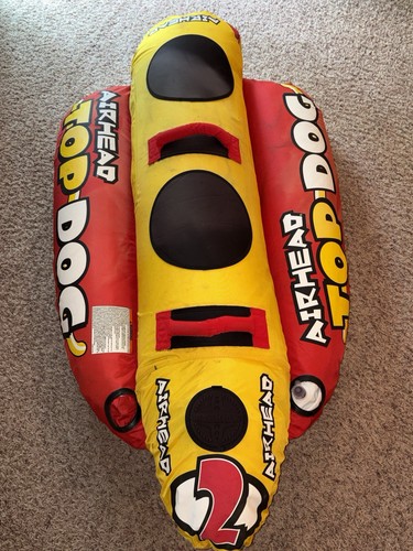 Airhead Top Dog Hot Dog 2-Rider Towable Tube