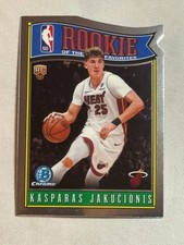 2025-26 Bowman Chrome Rookie of the Year Favorites Kasparas Jakucionis RC #RY-12