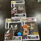 Carnage Funko 797 & 889, Venom Funko 749