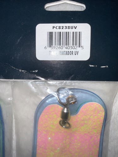 Due lampeggianti rotanti Michigan Stinger E Chip 8" Glow Matador Super UV F34 - Foto 3 di 3