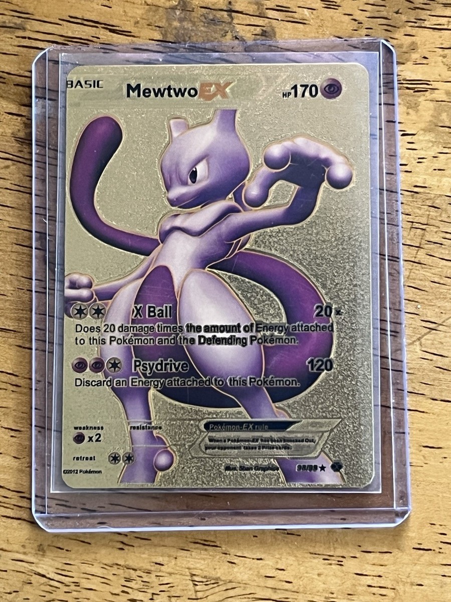 Pokemon Mewtwo EX Card - 170 HP - XY Series Rare | eBay