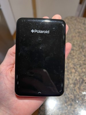 Polaroid ZIP Photo Mini Printer (Black) Zink Wireless Photo Printer POLMP01B