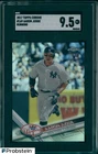 2017 Topps Chrome #169 Aaron Judge Running New York Yankees RC Rookie SGC 9.5