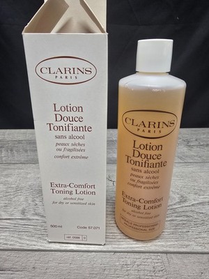 CLARINS Extra-Comfort Alcohol-free Toning Lotion 500 ML 16.9 Oz