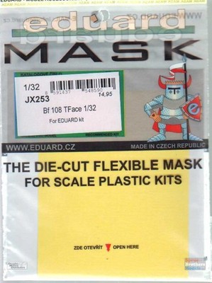 EDUJX253 1:32 Eduard Mask - Bf 108 Taifun TFace (EDU kit)
