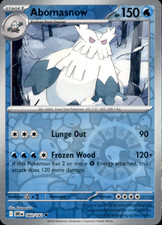 Abomasnow Reverse Holo Uncommon SV10: Destined Rivals 060/182 NM OKUBO 2025