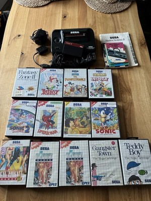 Sega Master System 2 Spiele Konvolut