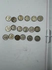 Junk Silver - Lot of 18 Roosevelt & Mercury 90% Silver Dimes
