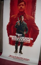 Cinema Banner: INGLOURIOUS BASTERDS 2009 Lieutenant Aldo Raine - Brad Pitt