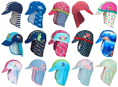 Playshoes Baby Kinder UV Schutz Sonnen Sommer Mütze Bademütze Hut  Gr. 49 -53 cm