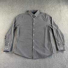 NEW Original Penguin Munsingwear Shirt Mens 16 Check Heritage Slim Fit Button Up