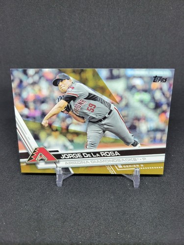 Jorge De La Rosa 2017 Topps Series 2 /2017 GOLD PARALLEL #365 - 第 1/2 張圖片
