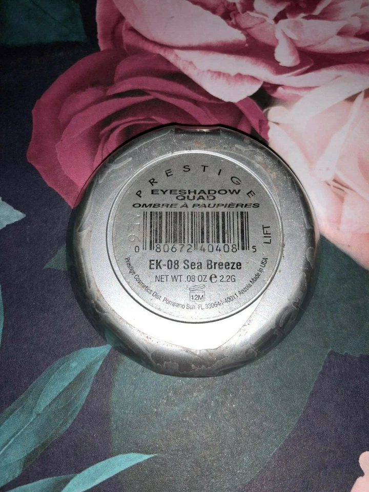 Prestige Cosmetics Eyeshadow Quad  Sea Breeze  SEALED - Image 3 of 3