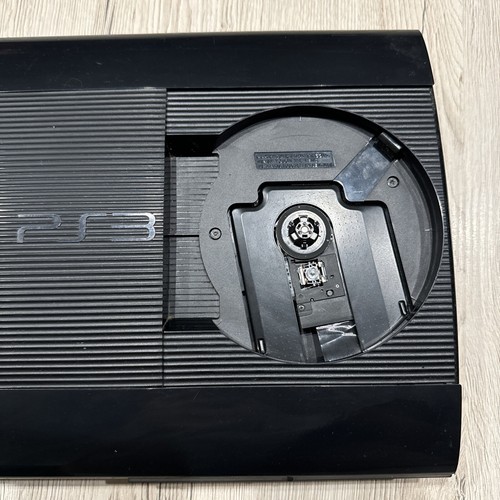 Sony PLAYSTATION 3 Super Slim Black 100% Working Console PS3 12gb Full - Picture 5 of 10