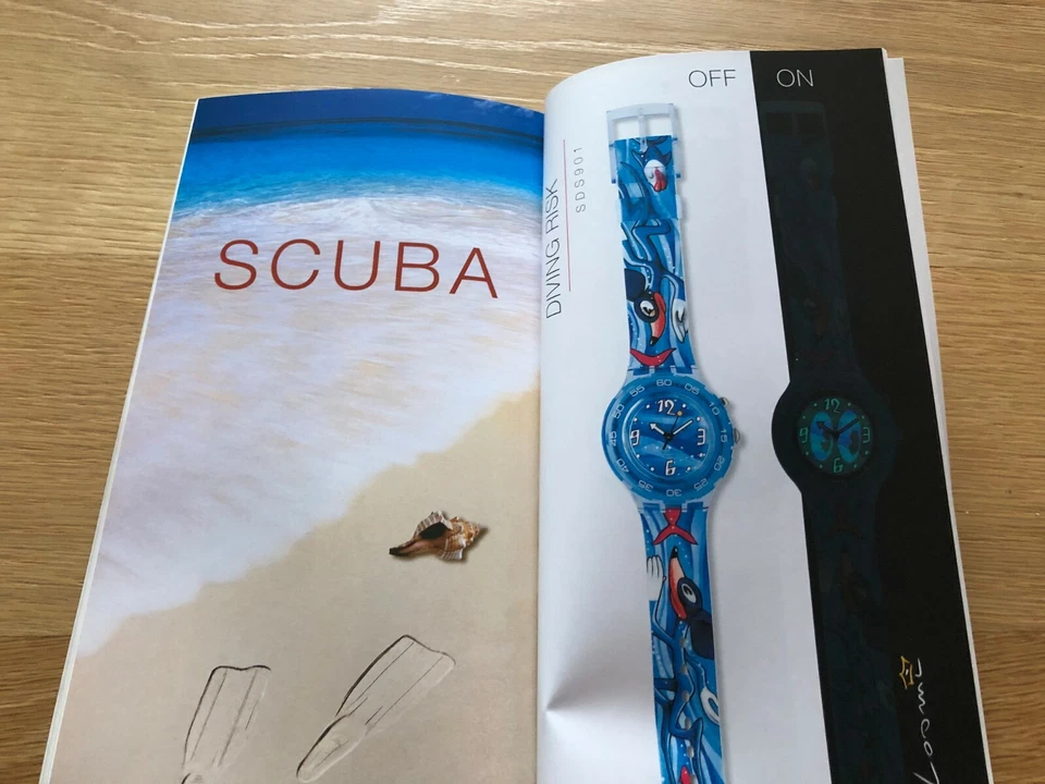 Vintage SWATCH Catálogo - Coleção de Relógios - Coleção Primavera Verão 2003 - Imagem 4 de 4