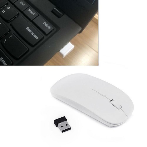 2.4GHz Wireless Cordless Mouse Mices Optical Scrolls USB Laptop Charging Y8N7 - Picture 6 of 12