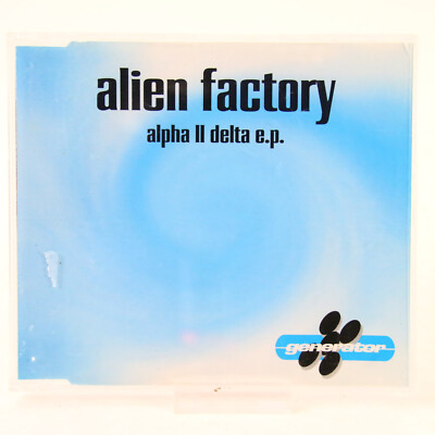 Music Musik Maxi Single CD Alien Factory   Alpha II Delta E.P. Gut
