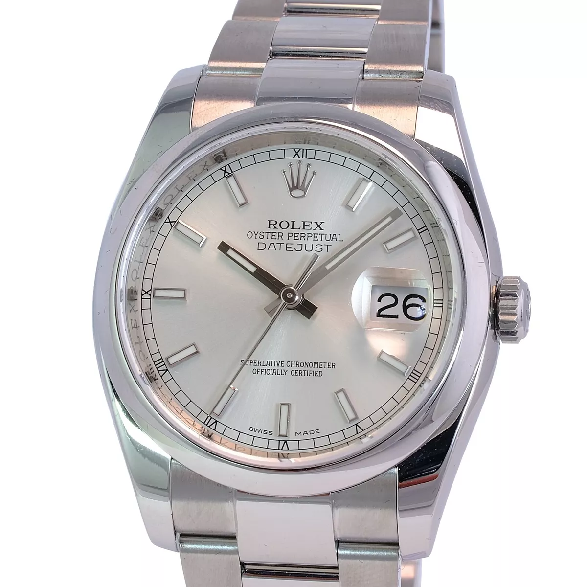 Rolex 116200 silver cheap