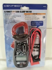 Digital Multi Meter Clamp New 6-Function Mini Digital Clamp Meter Cen Tech