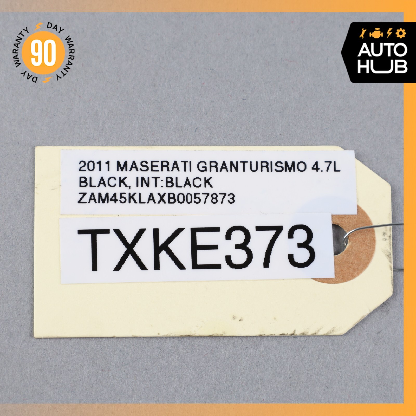 04-19 Maserati GranTurismo M145 Vapor Canister Separator Pipe Line OEM 56k