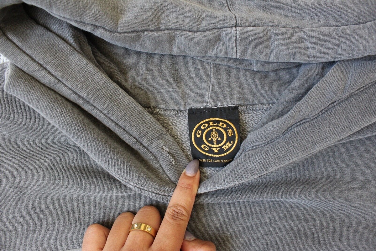 Vintage Gold's Gym Hoodie | eBay