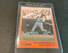 1988 Star Baseball Promo Bay Bomber Series San Francisco Will Clark