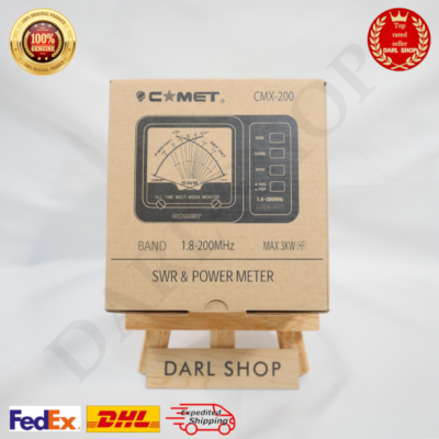 Comet CMX-200 COMET SWR power meter Band 1.8 - 200 MHz MAX 2KW (HF
