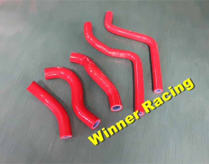 Radiador de aluminio + manguera de silicona para Honda CR125/CR 125 R 2 tiempos 2000 2001 Foto 4 de 4