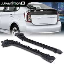 1 Pair Rear Bumper Cover Retainer Brackets Black Fit For 2010-2015 Toyota Prius