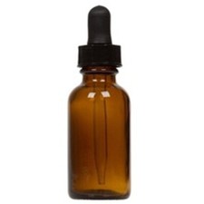 72 Pcs 1 oz 30ml AMBER Boston Round Glass Bottle with Standard Dropper