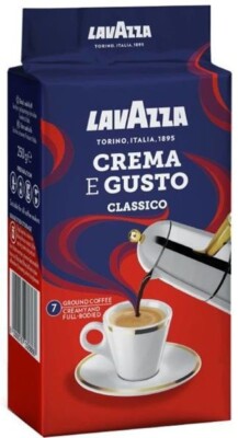 LAVAZZA Crema E Gusto Ground Coffee 250g / 8.8oz