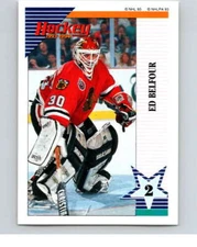 1993-94 Panini Stickers Hockey  #140 Ed Belfour  Chicago Blackhawks V83595