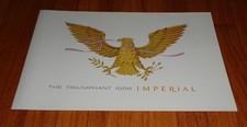 Original 1958 Chrysler Imperial Foldout Deluxe Sales Brochure Crown Lebaron Original 1958 Chrysler Imperial Foldout Deluxe Sales Brochure Crown Lebaron