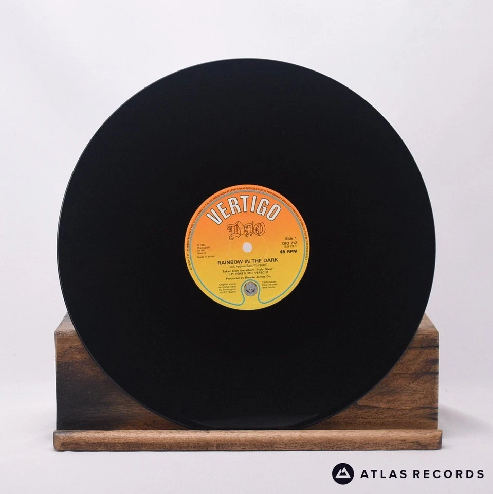 Dio Rainbow In The Dark 12" Single Vinyl Record 1983 DIO 212 Vertigo - EX/VG+ - Image 4 of 4