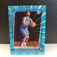 2021-22 Donruss Jeremiah Robinson-Earl Rated Rookie Holo Teal Laser Parallel...