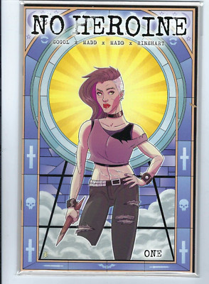 No Heroine #1 Exclusive Variant Cover Colm Griffin Source Point Press