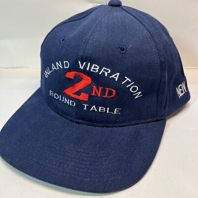 Inland Vibration 2nd Round Table New Johnsonville Tennessee Snapback Hat Blue