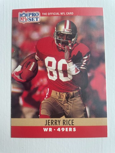 1990 Pro Set Jerry Rice San Francisco 49ers #295 | eBay