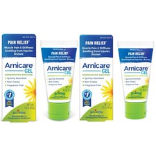 2-Pack Boiron Arnicare Arnica Gel Pain Relief Homeopathic 1.5oz Exp: 02/2026