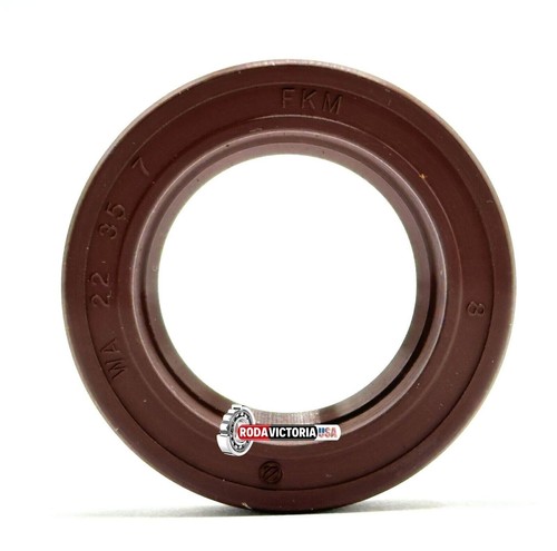 Oil Seal 22x35x7 In NBR Rubber Double Lip Seal Ring WAS