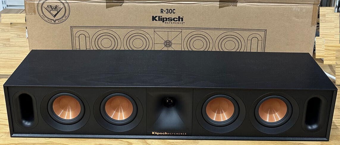 Altoparlante Centrale Klipsch R-30C Nero - 100W/400W, 8 Ohm, Per Home Cinema, Tweeter LTS - Foto 4